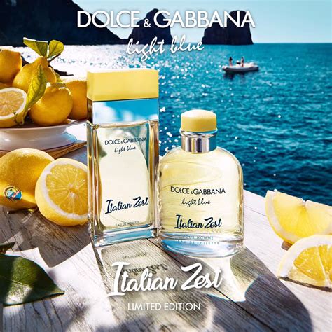 d&g light blue italian zest.